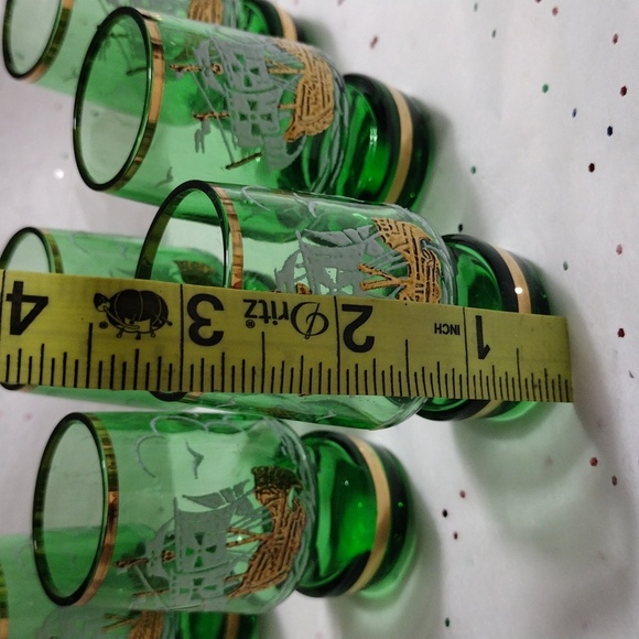 Mid Century Czech Shot Glasses - Picture 5 of 6